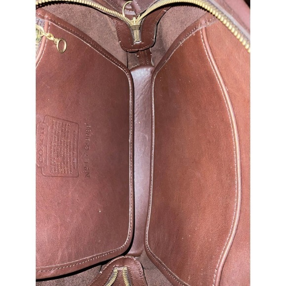 Coach Vintage Asheville Bowler Dome Bag Brown. Made in the United States - Picture 14 of 15